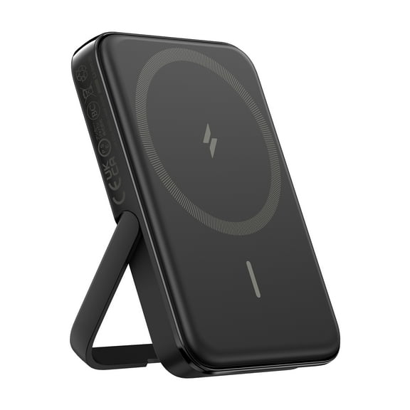 Anker MagGo 5,000mAh Magnetic Battery Pack with Stand, 7.5W Wireless Charger