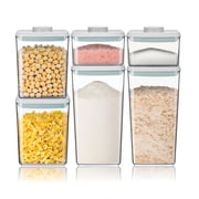 ANKOU 6-Piece Airtight Food Storage Container Set with Lids, Kitchen and Pantry