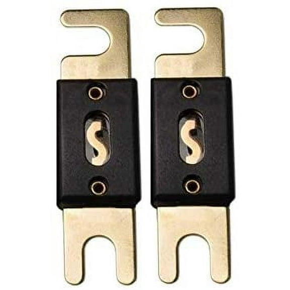 ANL Fuse 200A 200 Amp For Car Vehicle Marine Audio Video System Gold 2 Pack (200 Amp)