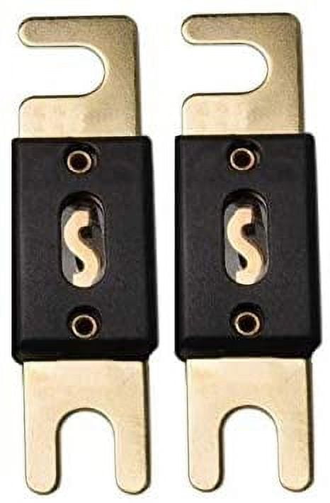 ANL Fuse 600A 600 Amp For Car Vehicle Marine Audio Video System Gold 2 Pack (600 Amp)