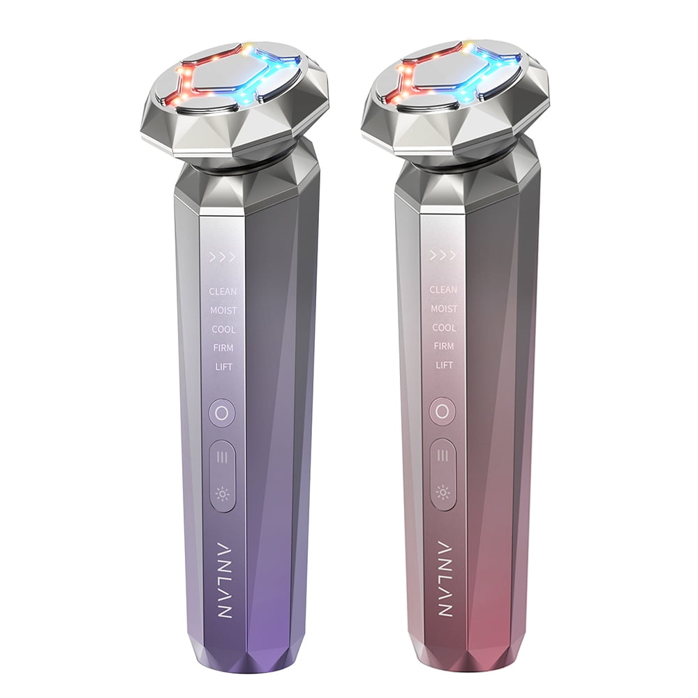 ANLAN Multipolar RF Facial Massager 18K Gold 9 IN 1 PRO