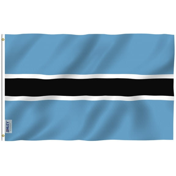 ANLEY 3 ft x 5 ft Botswana flag - Botswanan Flags Polyester