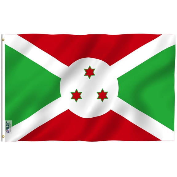 ANLEY 3 ft x 5 ft Burundi flag - Burundian Flags Polyester