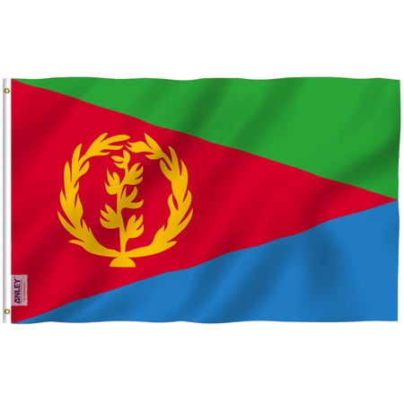 ANLEY 3 ft x 5 ft Eritrea flag - Eritrean Flags Polyester