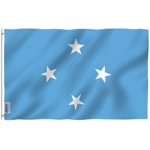 ANLEY 3 ft x 5 ft Federated States of Micronesia Flag - Micronesian Flags Polyester