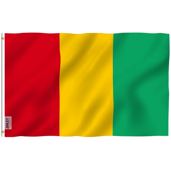ANLEY 3 ft x 5 ft Guinea flag - Guinean Flags Polyester