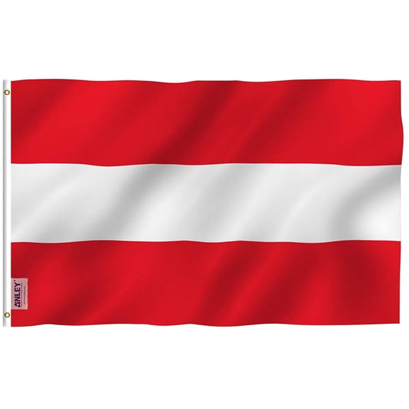 ANLEY 3x5 Feet Austria Flag - the Republic of Austria Flags Polyester