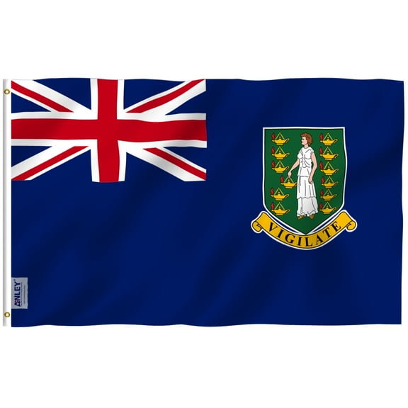ANLEY 3x5 Feet British Virgin Islands Flag - Virgin Islander Flags