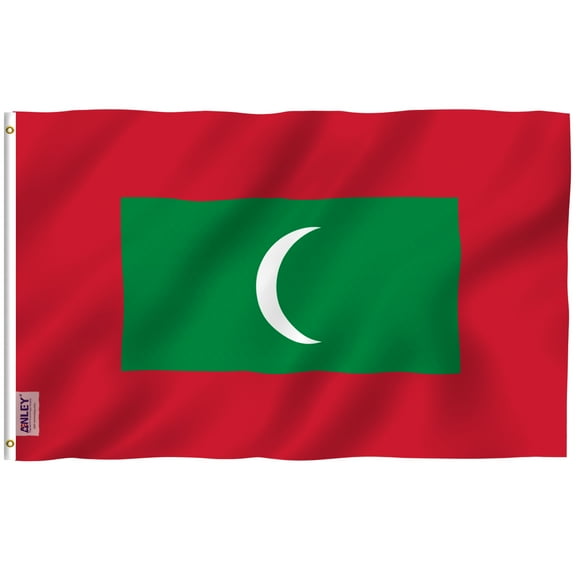 ANLEY 3x5 Feet Maldives Flag - Republic of Maldives Flags