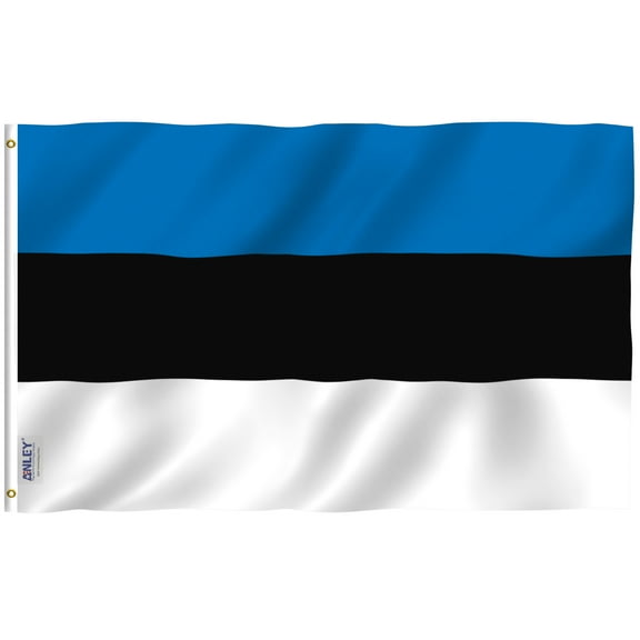 ANLEY 3x5 foot Estonia Flag - Republic of Estonia Flags Polyester