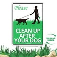 thumbnail image 1 of ANLEY Clean Up After Your Dog Yard Sign 12" x 9" - No Pooping Peeing Dogs Lawn Signs, 1 of 7