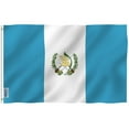 thumbnail image 1 of ANLEY Fly Breeze 3x5 Foot Guatemala Flag - Vivid Color and UV Fade Resistant - Canvas Header and Double Stitched - Guatemalan Country Flags Polyester with Brass Grommets 3 X 5 Ft, 1 of 7