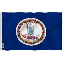 ANLEY Fly Breeze 3x5 Foot Virginia State Flag - Virginia VA State Flags Polyester