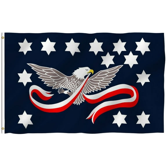 ANLEY Fly Breeze 3x5 Foot Whiskey Rebellion Flag - Whiskey Insurrection Flags Polyester