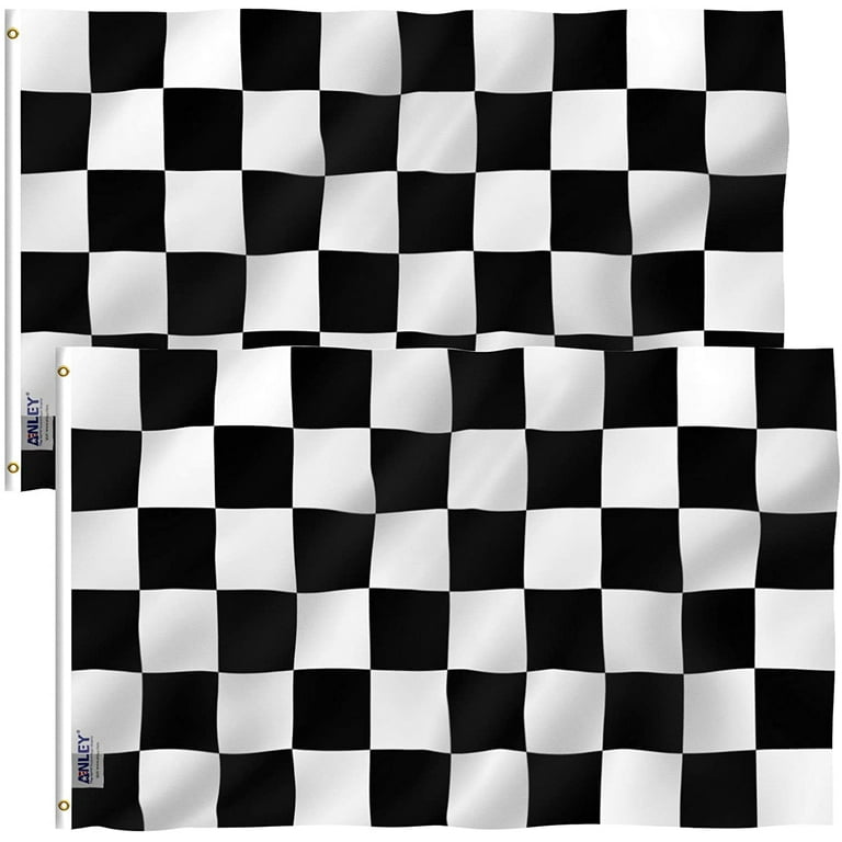 3x5 Foot Checkered Racing Flag 3x5 Foot Checkered Racing Flag