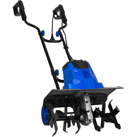 ANLIBATT Corded Electric Garden Tiller 18 Inch Tilling Width 120V 14 Amp Soil Cultivator 4-Cycle with Adjustable Wheels for Gardening Soil