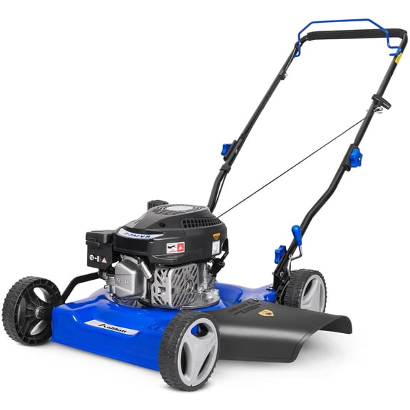 ANLIBATT Gas Lawn mower 20" Cutting Deck 144cc 4-Cycle Engine, Steel Deck with Side Discharge