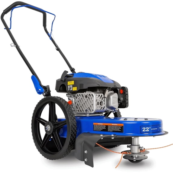 String Mower Dig ANLIBATT Walk Behind String Mower 22 inch Gas Grass Trimmer 170cc 4 ...