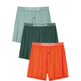thumbnail image 1 of ANLIQI Men's Underwear Boxer Relaxed Soft Rayon Made from Bamboo Boxers for Men Summer Sleep Shorts Packs (3C,S), 1 of 6