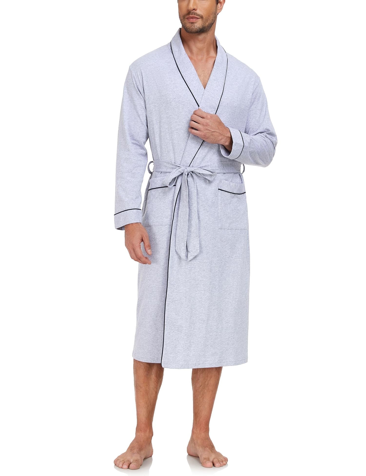 Linen Robe Mens Towel Robe Mens Summer Dressing Gown Australia Cheap