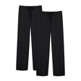 thumbnail image 1 of ANLIQI Women's Bamboo Rayon Pajamas Pants Wide Leg Yoga Pants Casual Loose Cozy Sweatpants with Pockets (2Pack Black, XL), 1 of 10