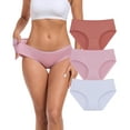 thumbnail image 1 of ANLIQI Women's Underwear Modal Hipster Panties Full Coverage Briefs Soft Stretch Breathable Ladies Underwear 3/6 Pack (3C,XL), 1 of 6