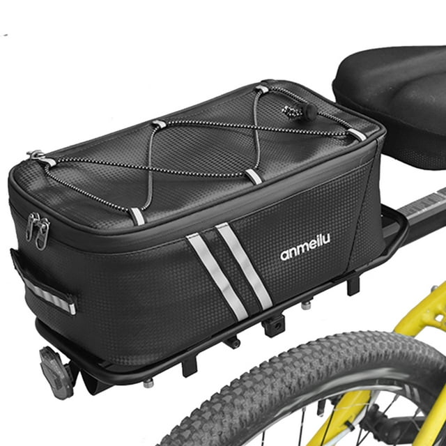 ANMEILU Bike Trunk Bag 7L Bicycle Rear Bag Water Resistant Bike Rack