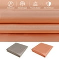 thumbnail image 1 of ANMINY Copper Fabric Nickel Faraday Fabric 42.5" x 1/2/3/4/5/10 Yards EMF RFID RF EMI Radiation Shielding Signal Block Protector, Orange, 1 of 7