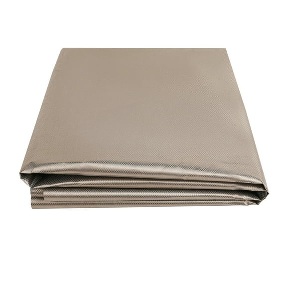 ANMINY Copper Fabric Nickel Faraday Fabric 42.5" x 1/2/3/4/5/10 Yards EMF RFID RF EMI Radiation Shielding Signal Block Protector, Silver