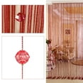 thumbnail image 1 of ANMINY Crystal Beads Door Curtain Room Divider Curtains String Tassel Room Decor for Window Door Wall Screen, Wine Red, 1 of 5