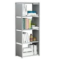 thumbnail image 1 of ANMINY Durable 4 Shelf Closet Organizer, Gray, 1 of 5