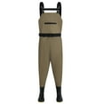 thumbnail image 1 of ANMINY Fishing Chest Waders, Fishing Waders for Men Women Waterproof Hunting Chest Wader with Bootfoot Belt Breathable Lightweight Beige, 1 of 8