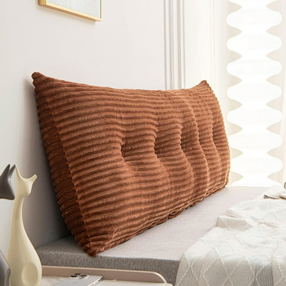 ANMINY Large Headboard Pillow Daybed Cushion Support Backrest Bolster Reading Pillow