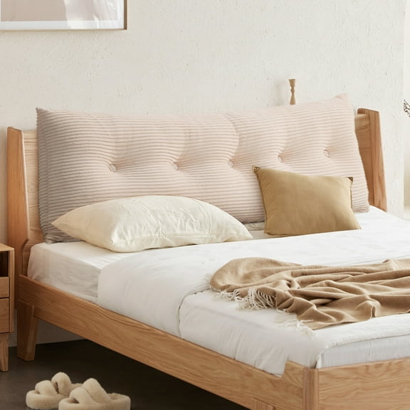 ANMINY Large Headboard Pillow Daybed Cushion Support Backrest Bolster Reading Pillow