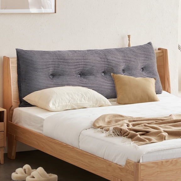 ANMINY Large Headboard Pillow Daybed Cushion Support Backrest Bolster Reading Pillow