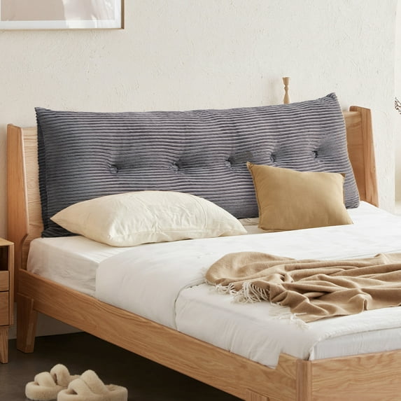 ANMINY Large Headboard Pillow Daybed Cushion Support Backrest Bolster Reading Pillow