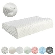 ANMINY Memory Foam Pillow Neck Support Sleeping Pillows Contour Sleep Cervical Pillow