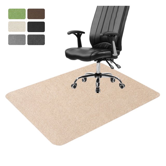 ANMINY Office Chair Mat for Hardwood Floor 47" x 63" Desk Chair Mat for