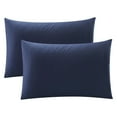 thumbnail image 1 of ANMINY Pillowcase Set of 2 Pillow Cases 300 Thread Count Soft Cotton Bed Pillow Covers Queen Size 20"x30" Blue, 1 of 6