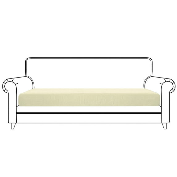 ANMINY Stretch Sofa Seat Cushion Cover Chair Couch Sofa Slipcover Protector Replacement