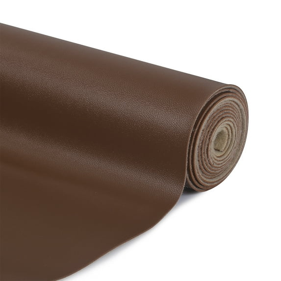 ANMINY Thick Lambskin Textured Marine Vinyl Fabric Faux Leather Upholstery Pleather 54" Wide By the Yard