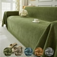 thumbnail image 1 of ANMINY Velvet Sofa Slipcover Stretch Couch Cover 1/2/3/4 Seater All-inclusive Protector, 1 of 8