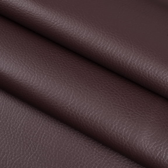 ANMINY Litchi Pattern Faux Leather Fabric, 1 Yard, 55in Wide Upholstery Leather for Headboard, Wall Decor, Sofa, Crafts, Sewing, Wallets, Handbags
