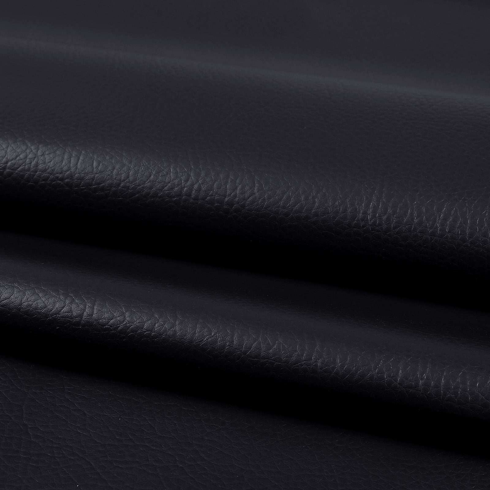 ANMINY Litchi Pattern Faux Leather Fabric, 1 Yard, 55in Wide Upholstery Leather for Headboard, Wall Decor, Sofa, Crafts, Sewing, Wallets, Handbags