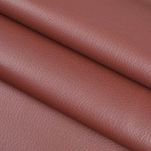 ANMINY Litchi Pattern Faux Leather Fabric, 1 Yard, 55in Wide Upholstery Leather for Headboard, Wall Decor, Sofa, Crafts, Sewing, Wallets, Handbags