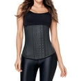 thumbnail image 1 of ANN CHERY Corset Waist Trainer for Women s Weight Loss - Colombian Waist Cincher - 3 Hook Latex Body Shaper - Edition 2021 5X-Large Black, 1 of 6