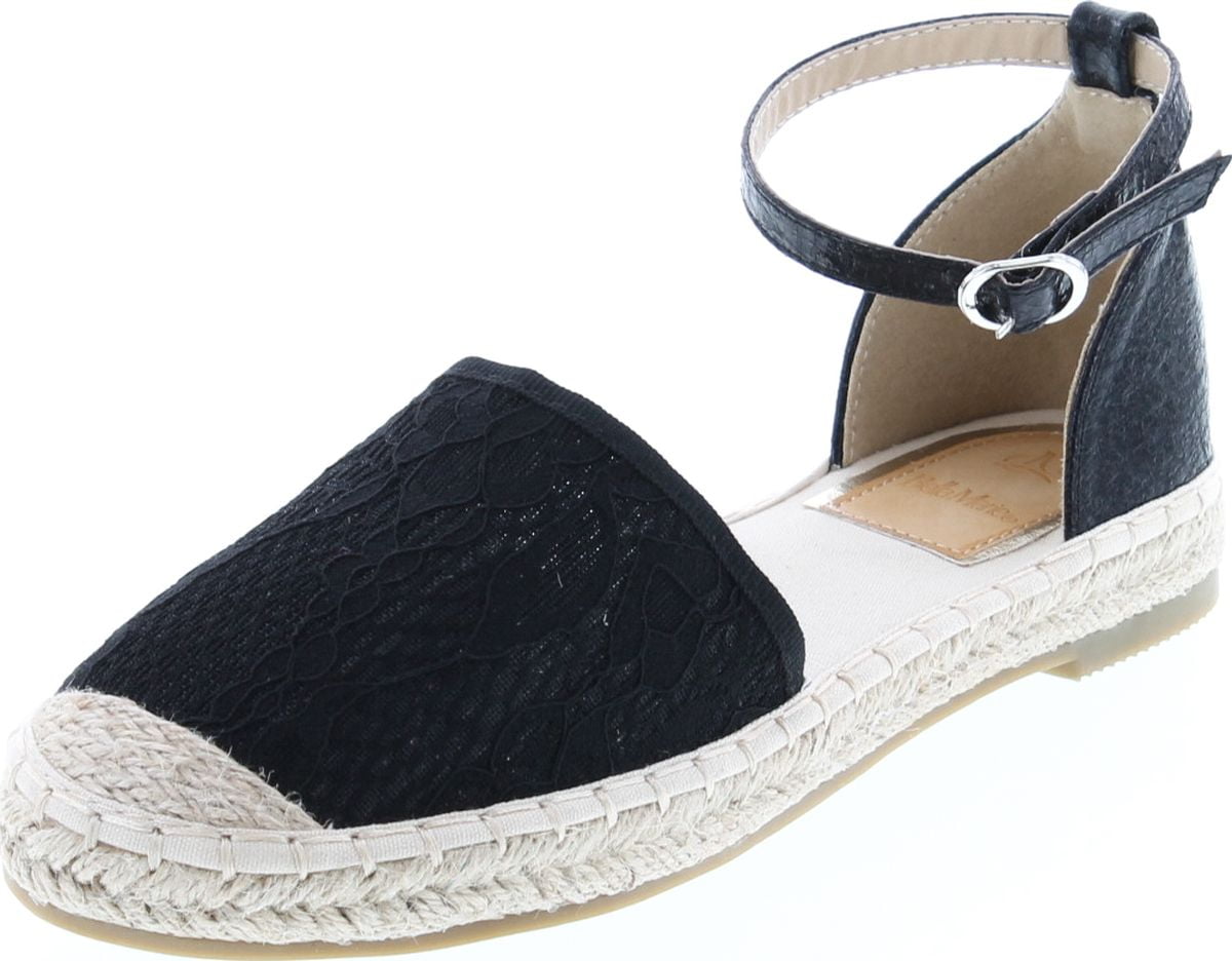 Ankle Strap Anna Field Leather Espadrilles Anna Field Women's