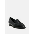 thumbnail image 1 of ANNA Black Leather Slip-on Loafers, 1 of 1