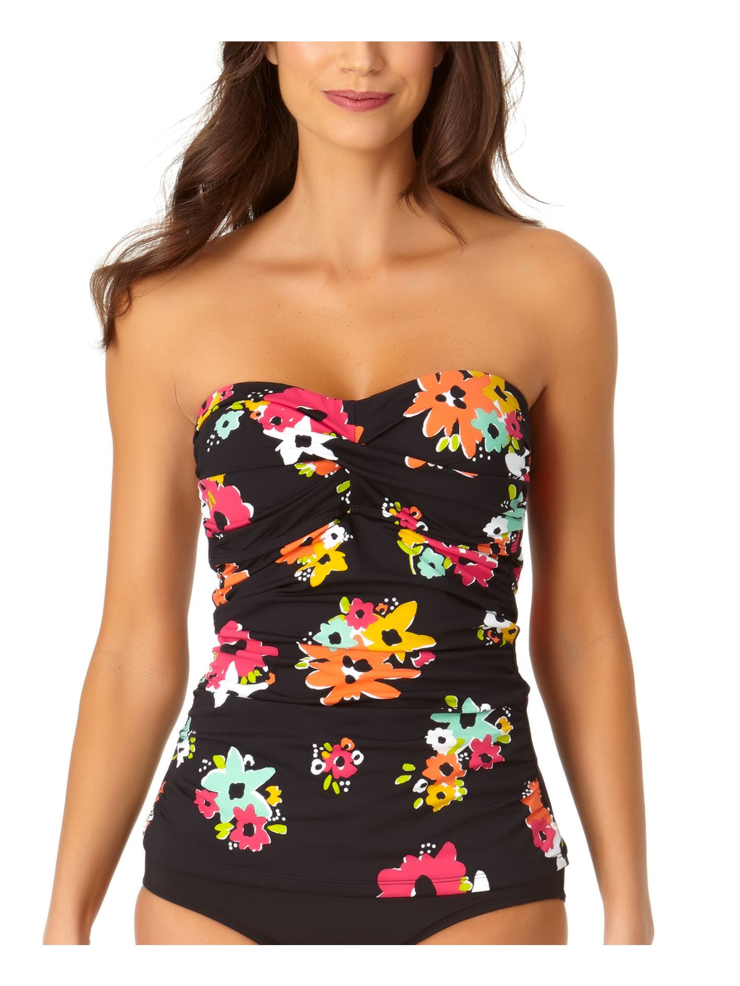 anne cole bandeau tankini top