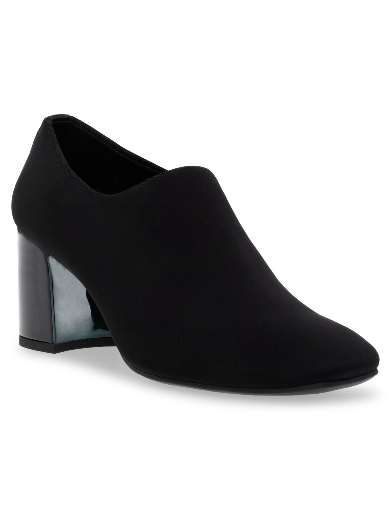 anne klein black dress shoes Women Anne Klein Roselyn dress shoe color black, size 8M, short heel, open toe